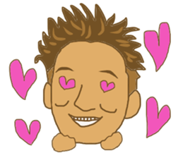 Kazu loves surfing sticker #14791468