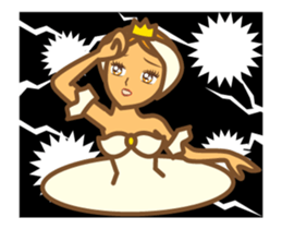 halulu 02 dancing sticker #14792398