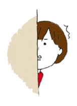 Everyday in Bob Hair sticker #14792409