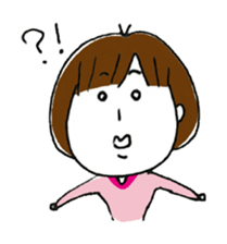 Everyday in Bob Hair sticker #14792421