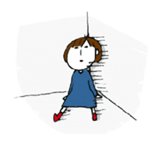 Everyday in Bob Hair sticker #14792424