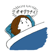 Everyday in Bob Hair sticker #14792432