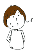 Everyday in Bob Hair sticker #14792436