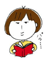 Everyday in Bob Hair sticker #14792439