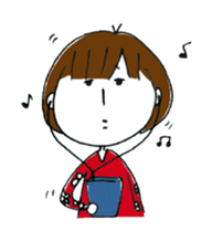 Everyday in Bob Hair sticker #14792444