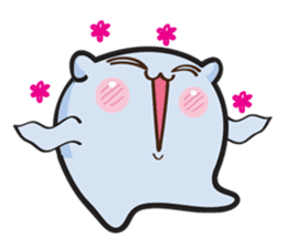 Cute and Soft Pillow sticker #14792503