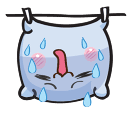 Cute and Soft Pillow sticker #14792504