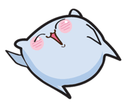 Cute and Soft Pillow sticker #14792510