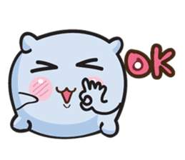 Cute and Soft Pillow sticker #14792513