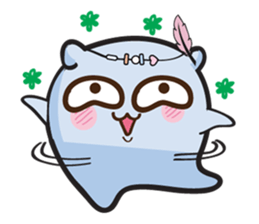 Cute and Soft Pillow sticker #14792516