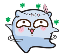 Cute and Soft Pillow sticker #14792516