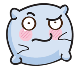Cute and Soft Pillow sticker #14792517