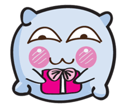 Cute and Soft Pillow sticker #14792519