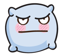 Cute and Soft Pillow sticker #14792523
