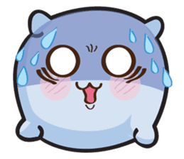 Cute and Soft Pillow sticker #14792526