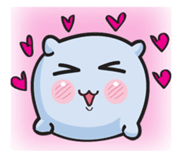 Cute and Soft Pillow sticker #14792529