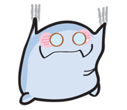 Cute and Soft Pillow sticker #14792533