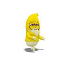 SUPER BANANA Caesar & Robin 3rd V.=TypeC sticker #14792656