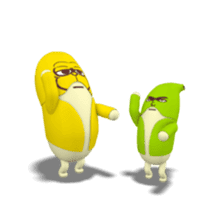 SUPER BANANA Caesar & Robin 3rd V.=TypeC sticker #14792659