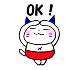 Demon nyanko sticker #14792914