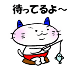 Demon nyanko sticker #14792939