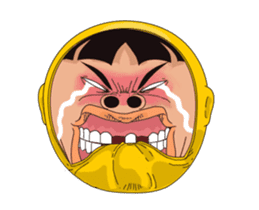 Moving Mr. Moji sticker #14792987