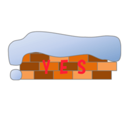 Rabbit and bear daily(Winter) sticker #14793050