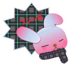 Rabbit and bear daily(Winter) sticker #14793053
