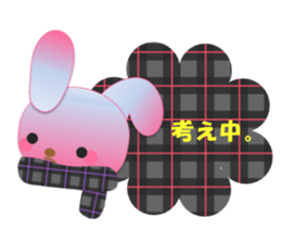 Rabbit and bear daily(Winter) sticker #14793054