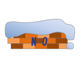 Rabbit and bear daily(Winter) sticker #14793065