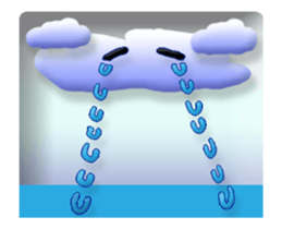 Animated blue sky 1 (Japanese) sticker #14793173