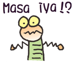 Lovely bug.4 ( Indonesian) sticker #14793263