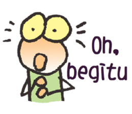 Lovely bug.4 ( Indonesian) sticker #14793265