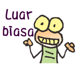 Lovely bug.4 ( Indonesian) sticker #14793267