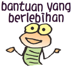 Lovely bug.4 ( Indonesian) sticker #14793279