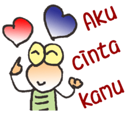 Lovely bug.4 ( Indonesian) sticker #14793283