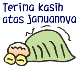 Lovely bug.4 ( Indonesian) sticker #14793284