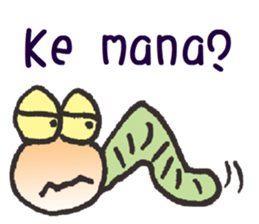 Lovely bug.4 ( Indonesian) sticker #14793285