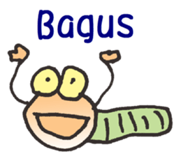 Lovely bug.4 ( Indonesian) sticker #14793290