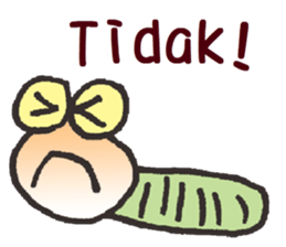 Lovely bug.4 ( Indonesian) sticker #14793301