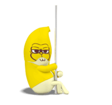 SUPER BANANA Caesar & Robin (Type D) sticker #14794077