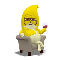 SUPER BANANA Caesar & Robin (Type D) sticker #14794081