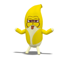 SUPER BANANA Caesar & Robin (Type D) sticker #14794086