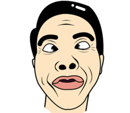 Face feelings sticker #14794838