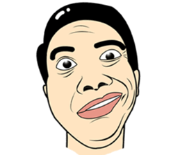 Face feelings sticker #14794839