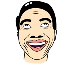 Face feelings sticker #14794840