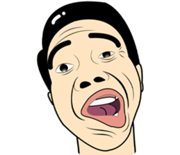 Face feelings sticker #14794856