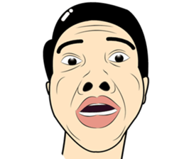 Face feelings sticker #14794858