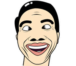 Face feelings sticker #14794862