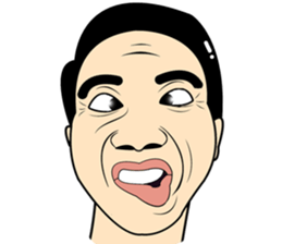 Face feelings sticker #14794865